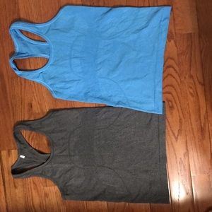 lululemon athletica Tops - Lululemon Swiftly Racerback Tank Tops Size 6 lululemon athletica Tops - Lululemon Swiftly Racerback Tank Tops Size 6